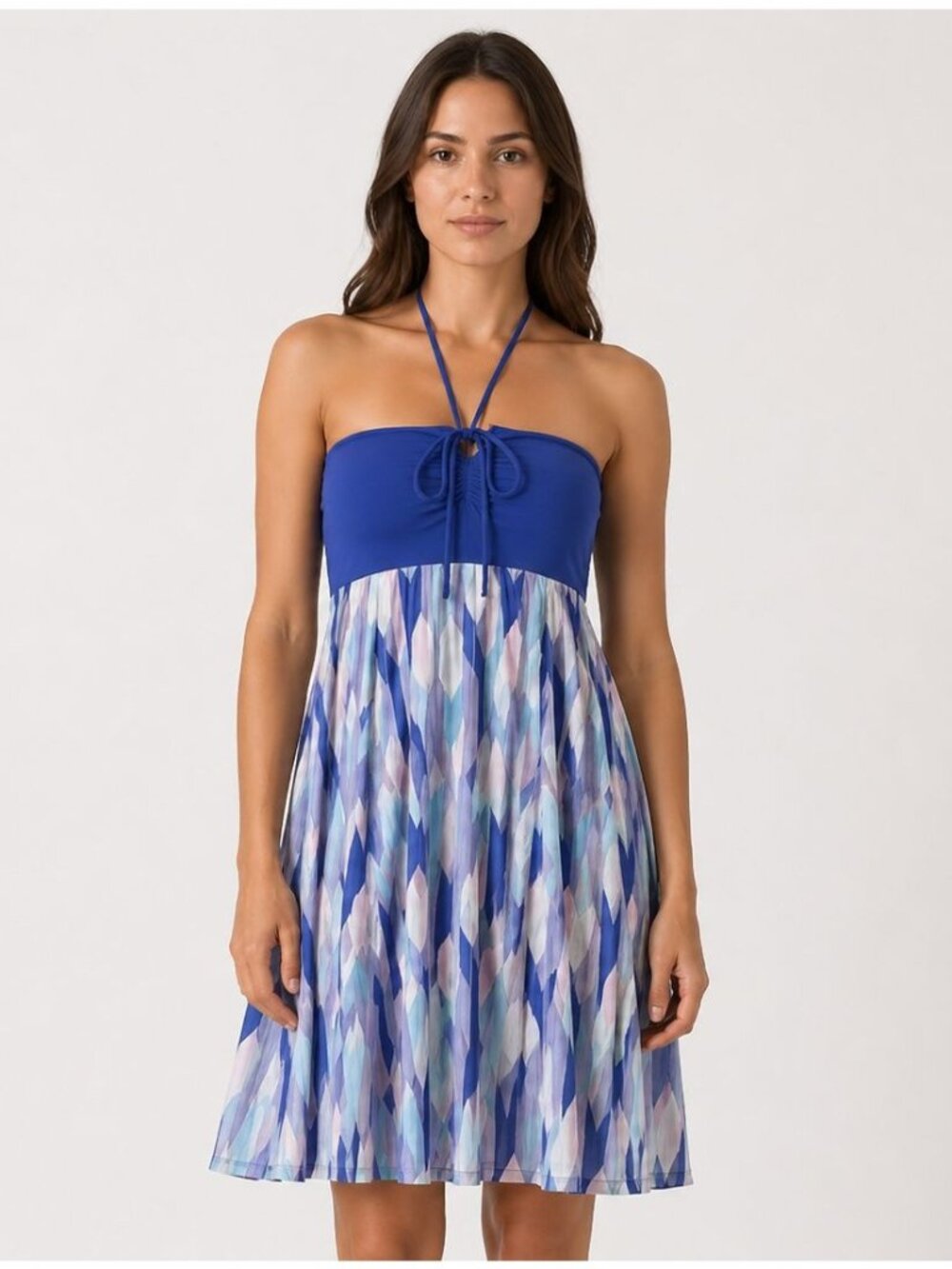 NWT PrAna Solana Convertible Dress Size XL Lavender Gemstone Travel Summer